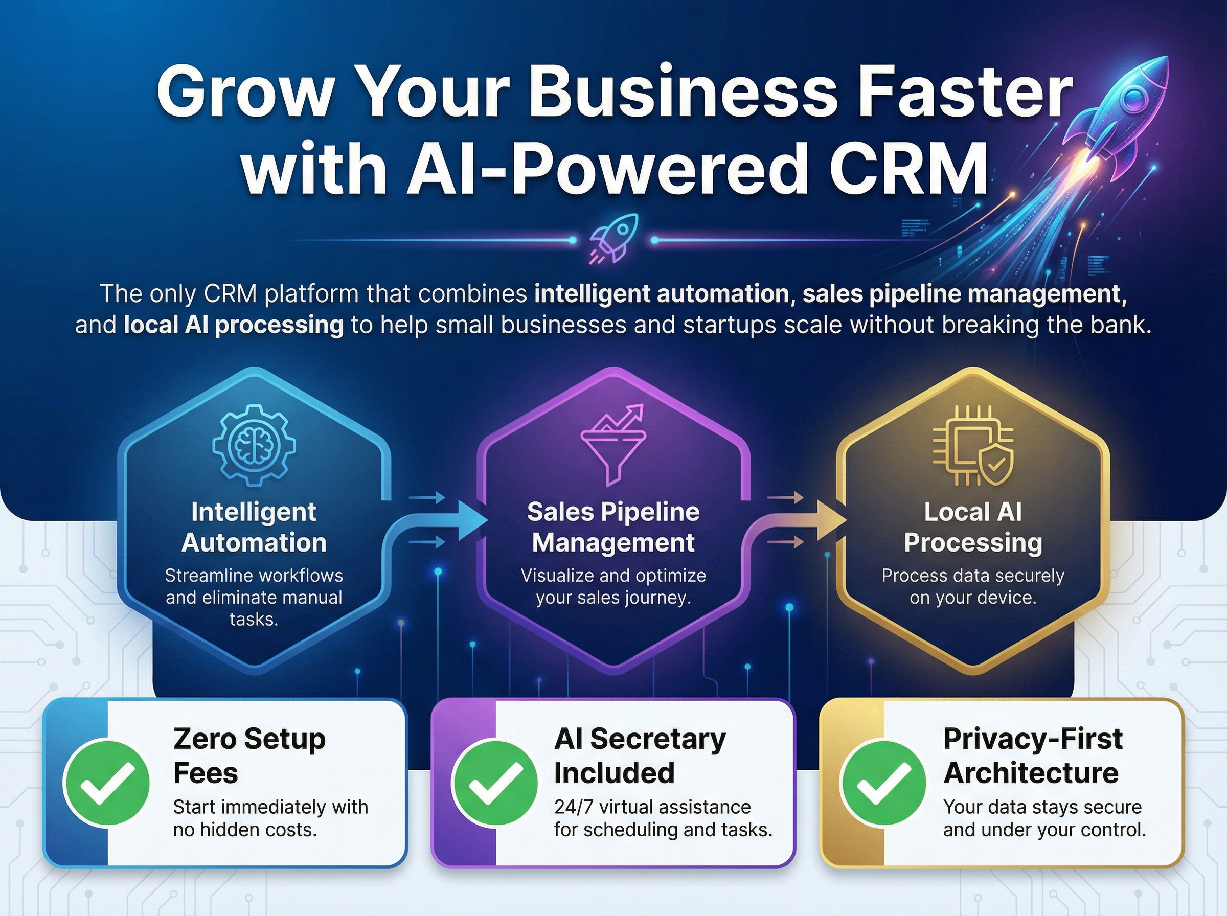 ZeroAI CRM - AI-Powered Business Platform